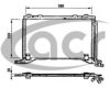 MERCE 2108300770 Condenser, air conditioning
